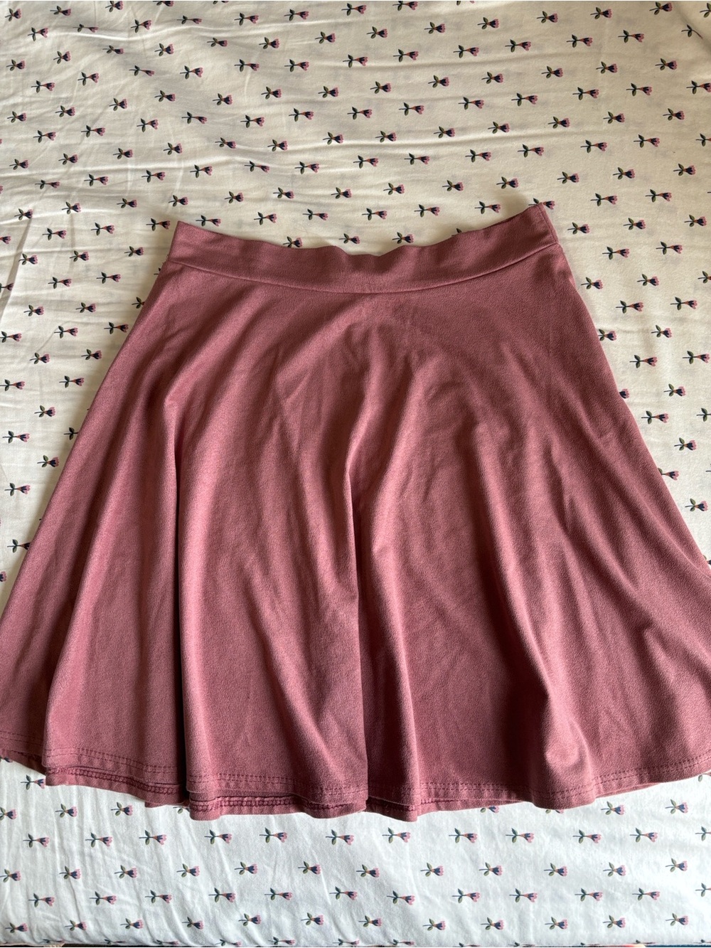 Pink Suede Skirt Charlotte Russe size Small